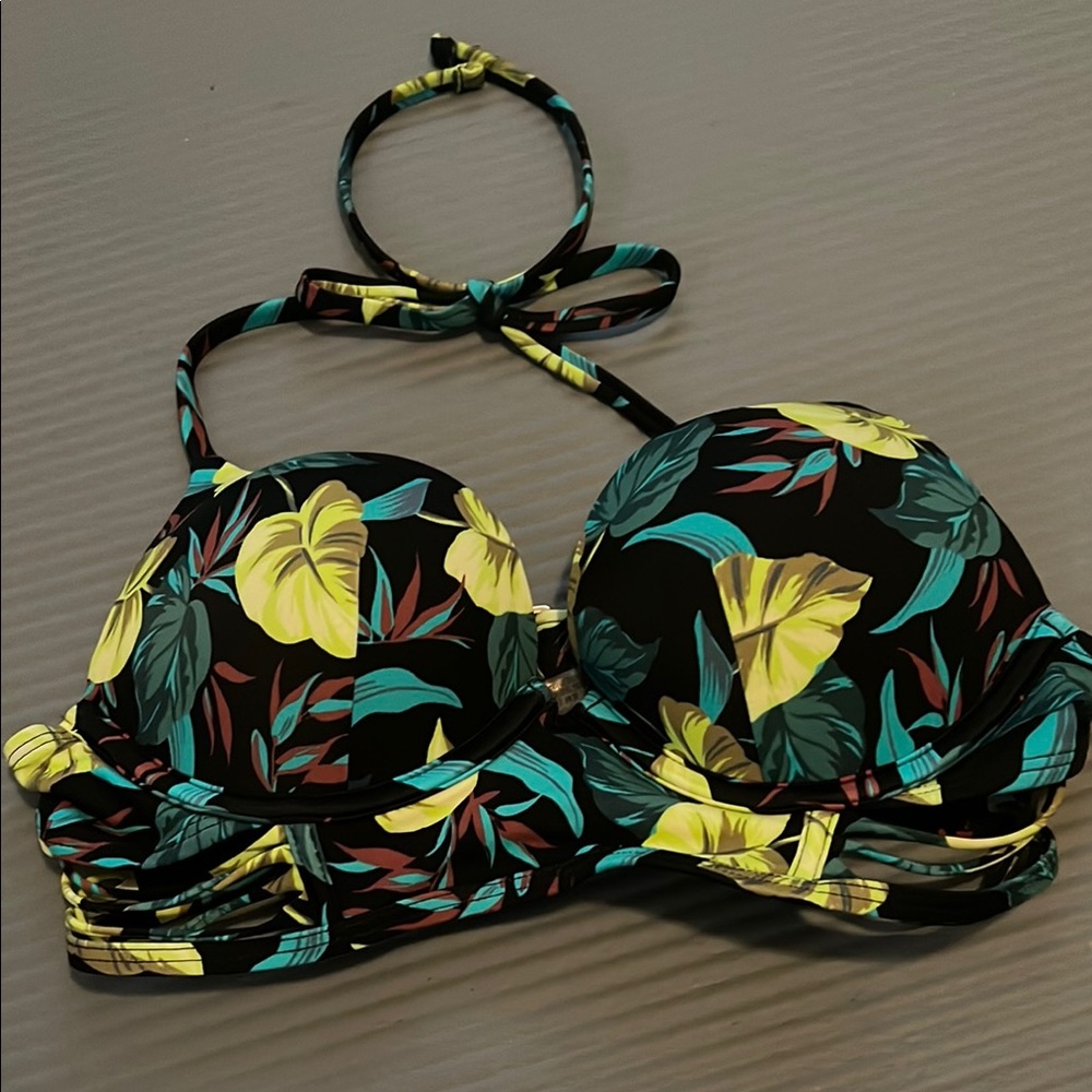 Victoria Secret Floral Bikini Top